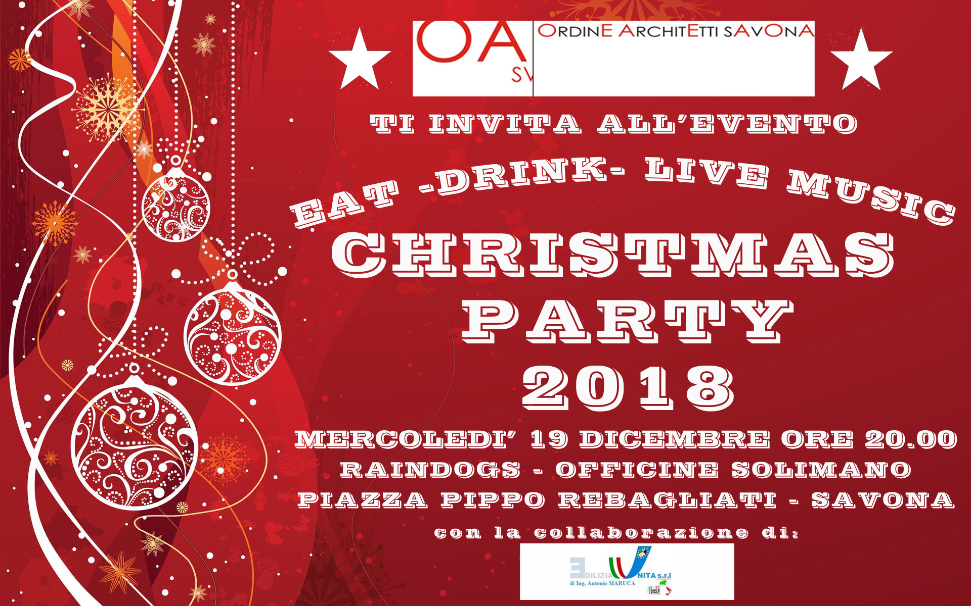 Festa Di Natale.Newsletter N 64 Speciale Festa Di Natale Architetti Savona